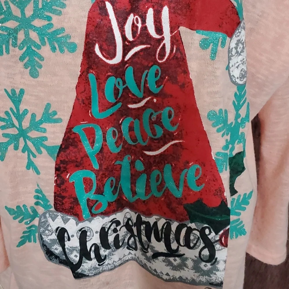 Daisy Rae Christmas Lace Sweater - Picture 2 of 5